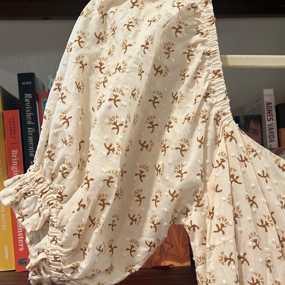 Noralee Chloe Dress Iris | Maxi Dress with Puff Sleeves - Picture 4 of 4